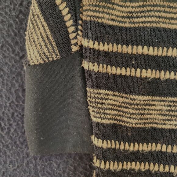 Charming Charlie Womens Top Multi-Color Size Small 3/4 Sleeve Pullover Striped - Picture 11 of 12